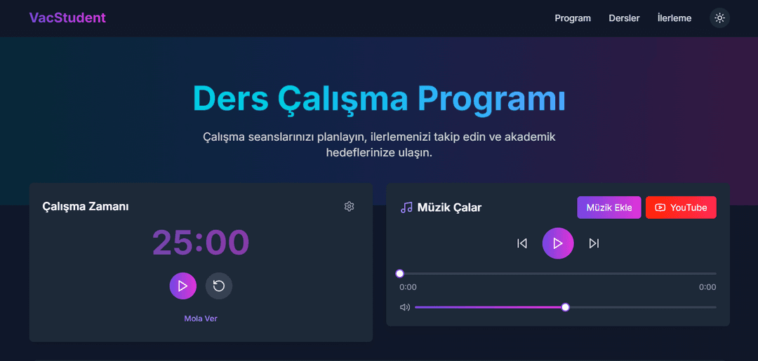 Basit Ve Modern Ders Çalışma Programı